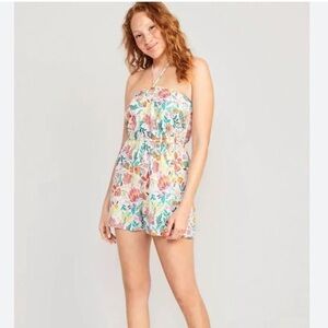 Old Navy Floral Romper - Multicolor